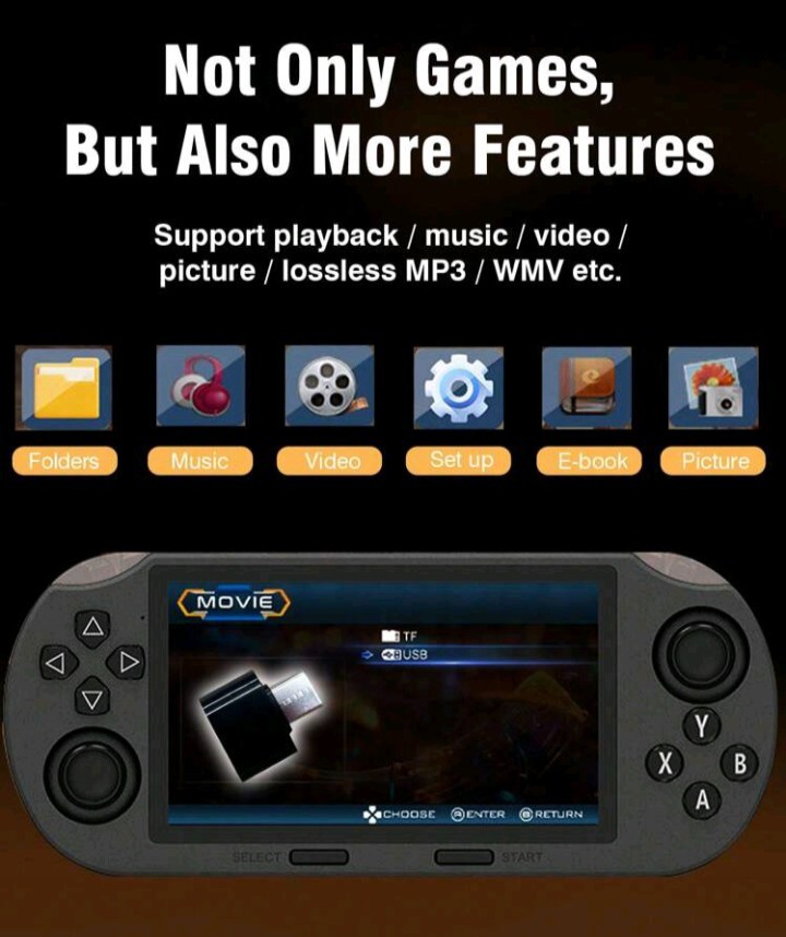 retro portable console