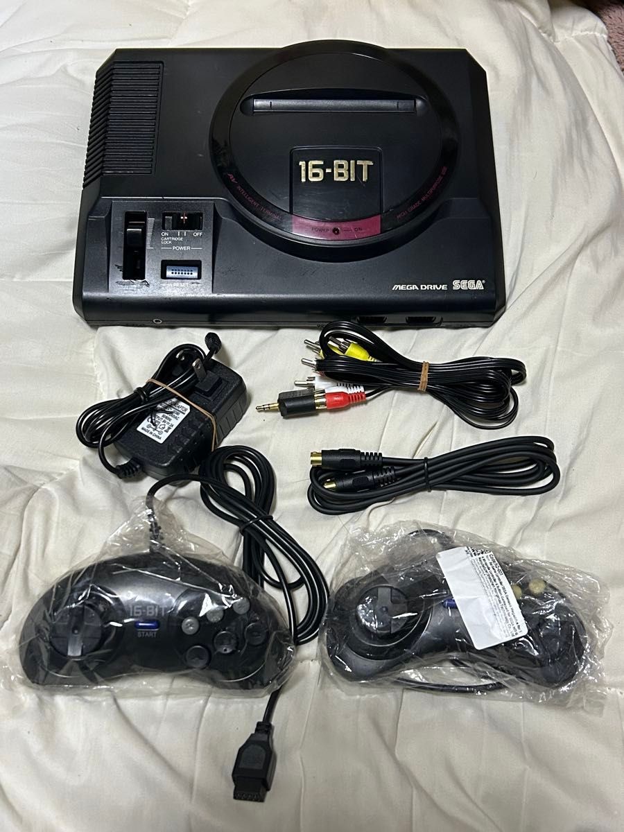 S-Video Mega Drive Console ② with 2 Pads, S-Video 6B Pad Included, SEGA