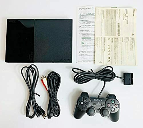 PS2 Slim Console System SCPH-90000CB Black Playstation 2 SONY game Console