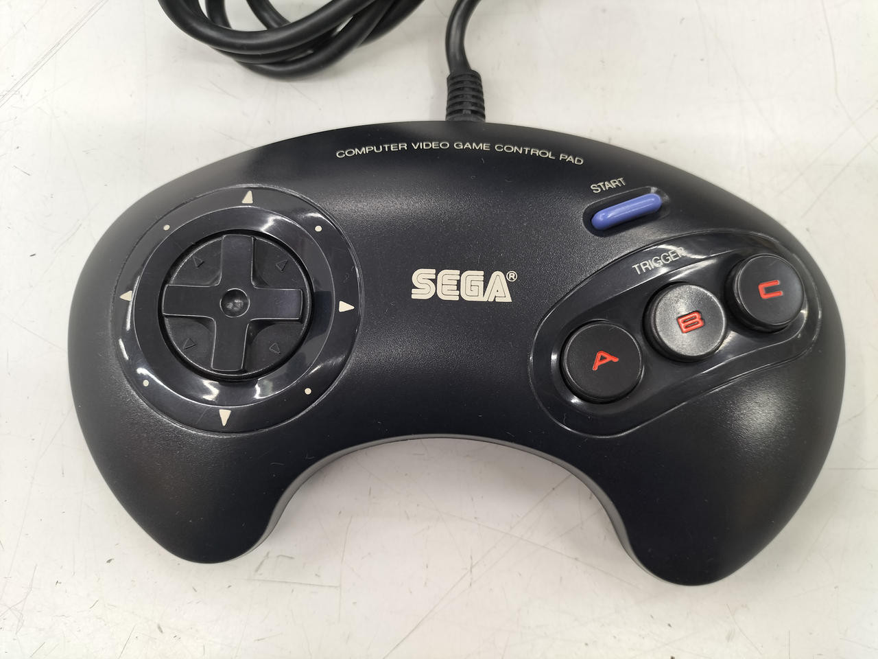 Mega Drive Console Controller VA4 Boxed Tested System SEGA HAA-2510 Japan GOOD