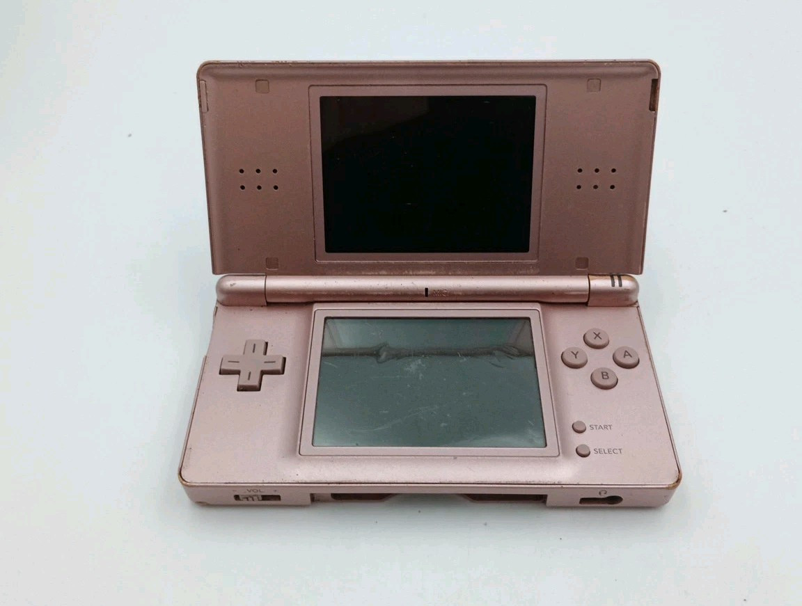 Nintendo DS Lite Systems Black And Pink *See Details And Pictures With Game