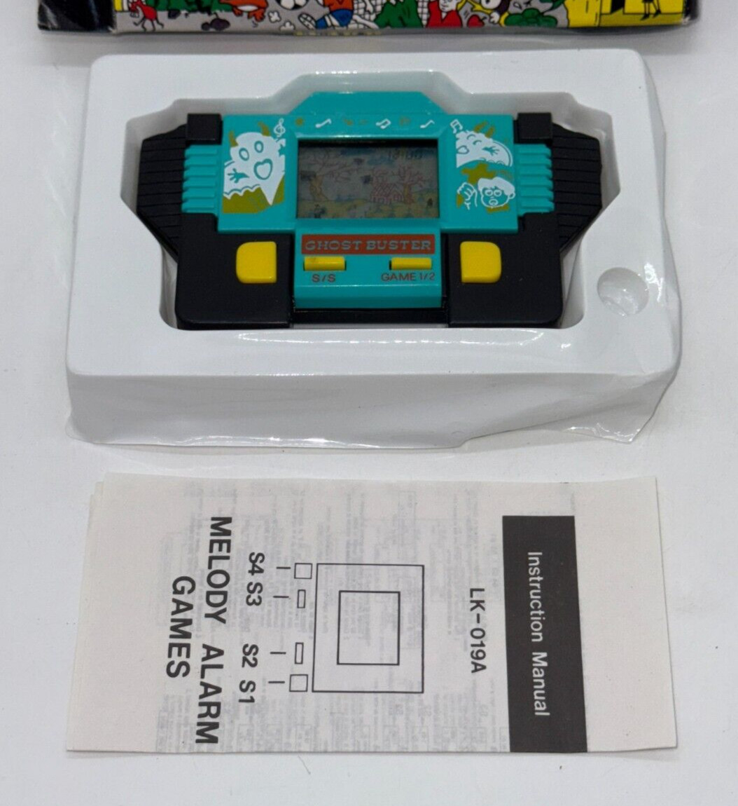 GHOST BUSTER – LCD Game & Watch Portable Console – 1990’s – DEADSTOCK – BOXED