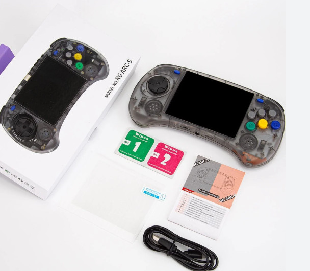 ANBERNIC RG ARC – S 4-inch IPS Handheld Game Console 16GB TF+eMMC 32GB Gift