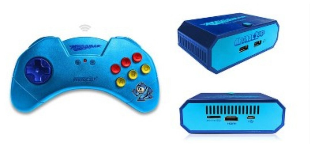 Tested Arcade1Up Wireless Plug & Play Set – Mega Man HDMI Game Version 1 Thru 6