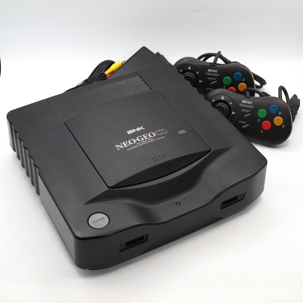 NEO GEO CD CD-T01 Console system + 2 controllers SNK Tested NTSC-J Japan