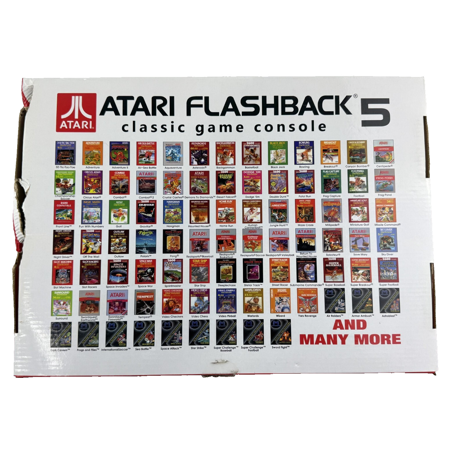 Atari Flashback 5 Classic Game Console – 92 Games – Tested & Complete