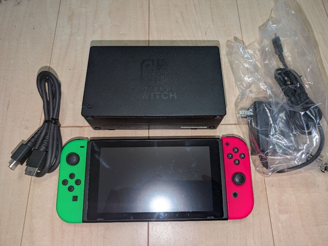 Nintendo Switch Red Green Console with Dock