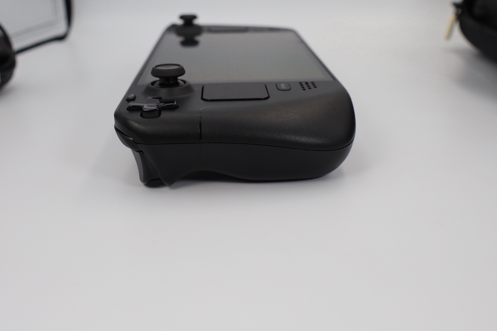 Valve Steam Deck OLED 1TB Black Console OEM Case Charger Dock Hard Case BH 90%