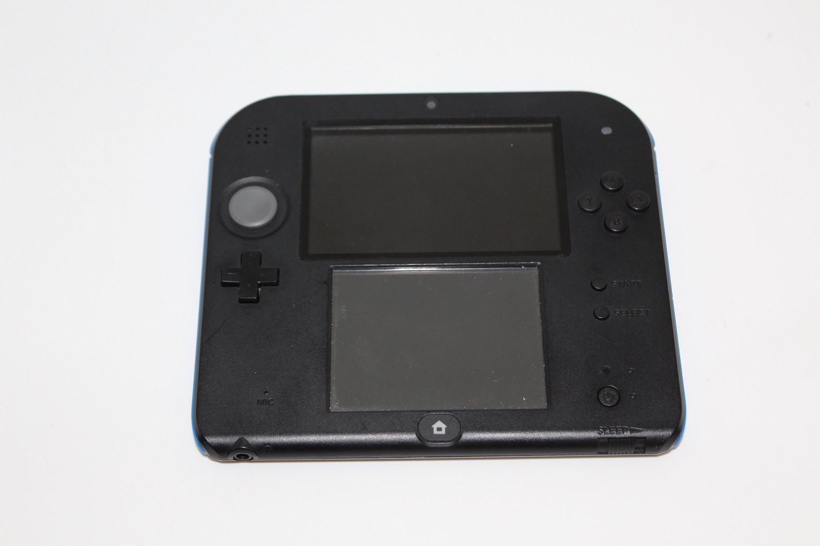 Nintendo 2DS Black/Blue Handheld System FTR-001 4GB NTSC-U/C Wi-Fi