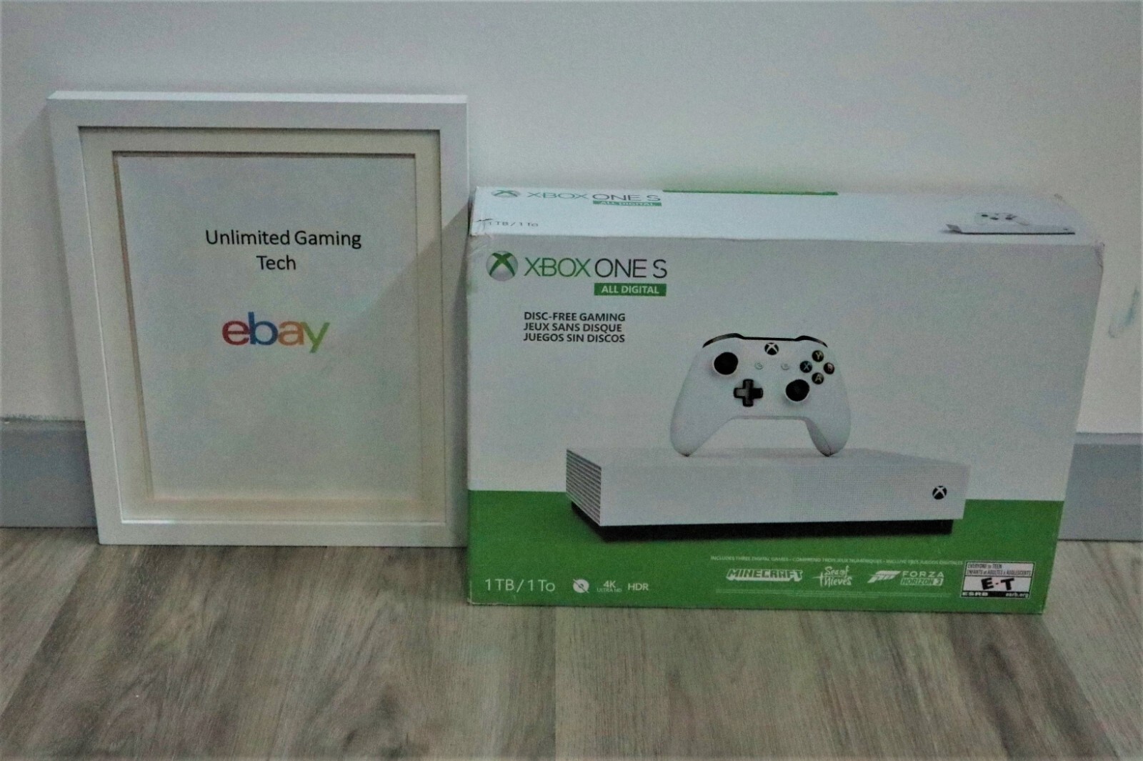 Microsoft Xbox One S All-Digital Edition 1TB Home Console – White *BRAND NEW*