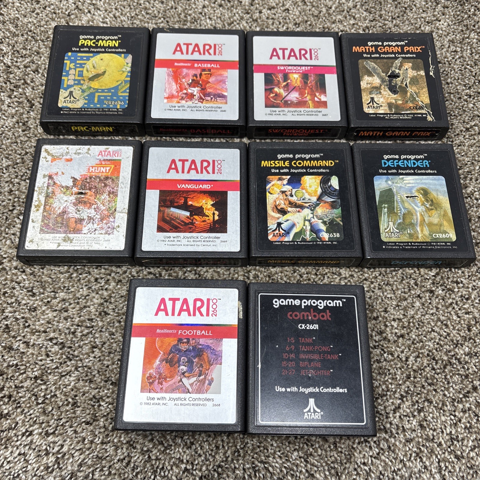 Atari 2600 System Bundle with Console, 30 Games, Joystick, Paddles, and More LOT