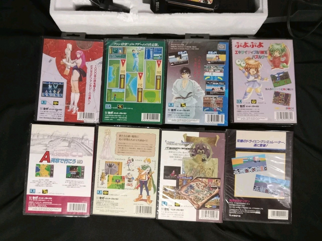 Sega Mega Drive Bulk Lot System Console Controller Games (READ DESCRIPTION)