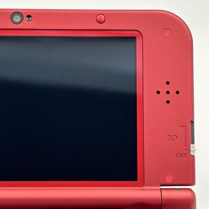 New Nintendo 3DS LL RED-001 Metallic Red Console Boxed Handheld Excellent 924