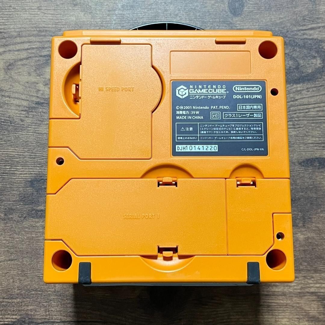 Nintendo GameCube Console Orange NTSC-J Japanese System Tested