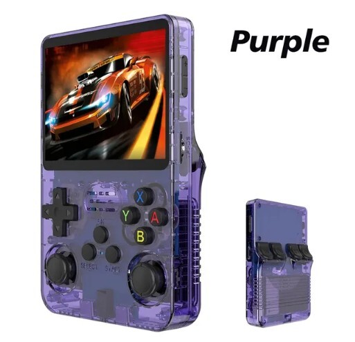 R36S Handheld Game Console Linux System 3.5 Inch IPS Screen Portable Pocket