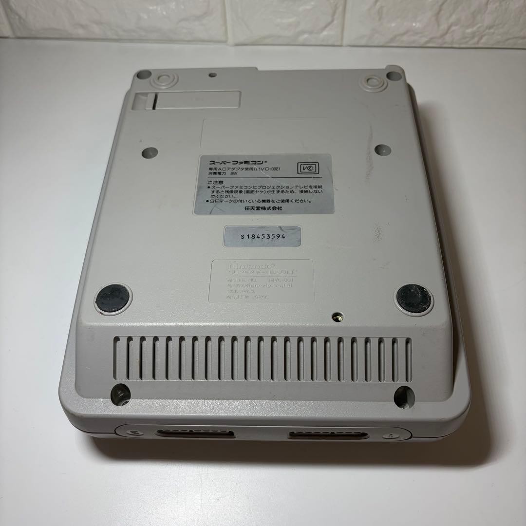 [Good product] Super Nintendo, operation confirmed, SFC, Nintendo retro game