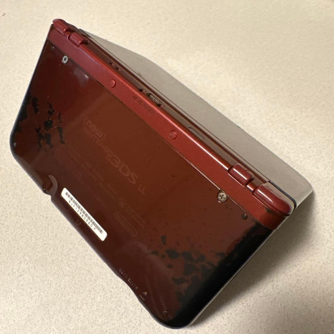 Nintendo New 3DS LL XL Metallic Red Console Japan Region NTSC-J 0218