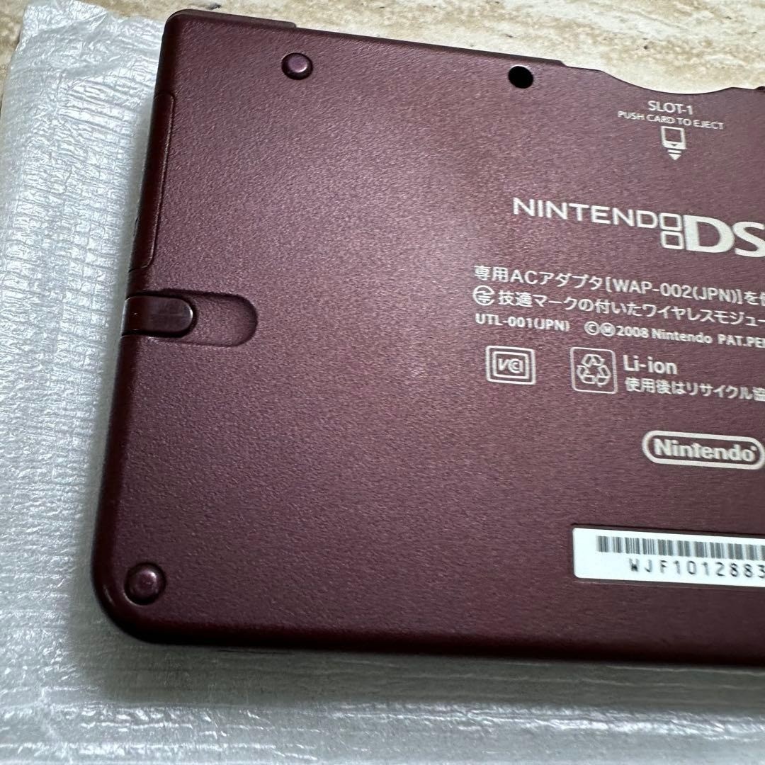 Nintendo DSi LL Wine Red Console Boxed Complete Tested Working 6587