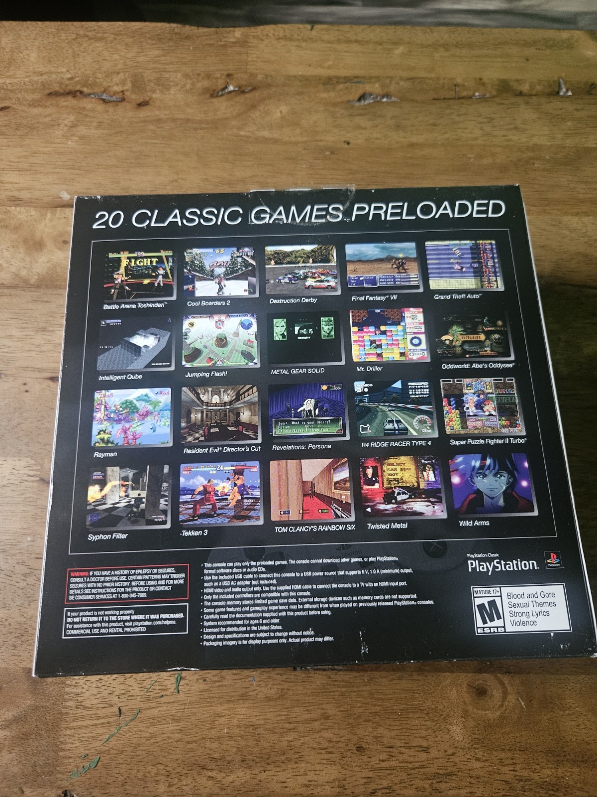 Sony Play Station Classic Console – BRAND NEW in sealed box