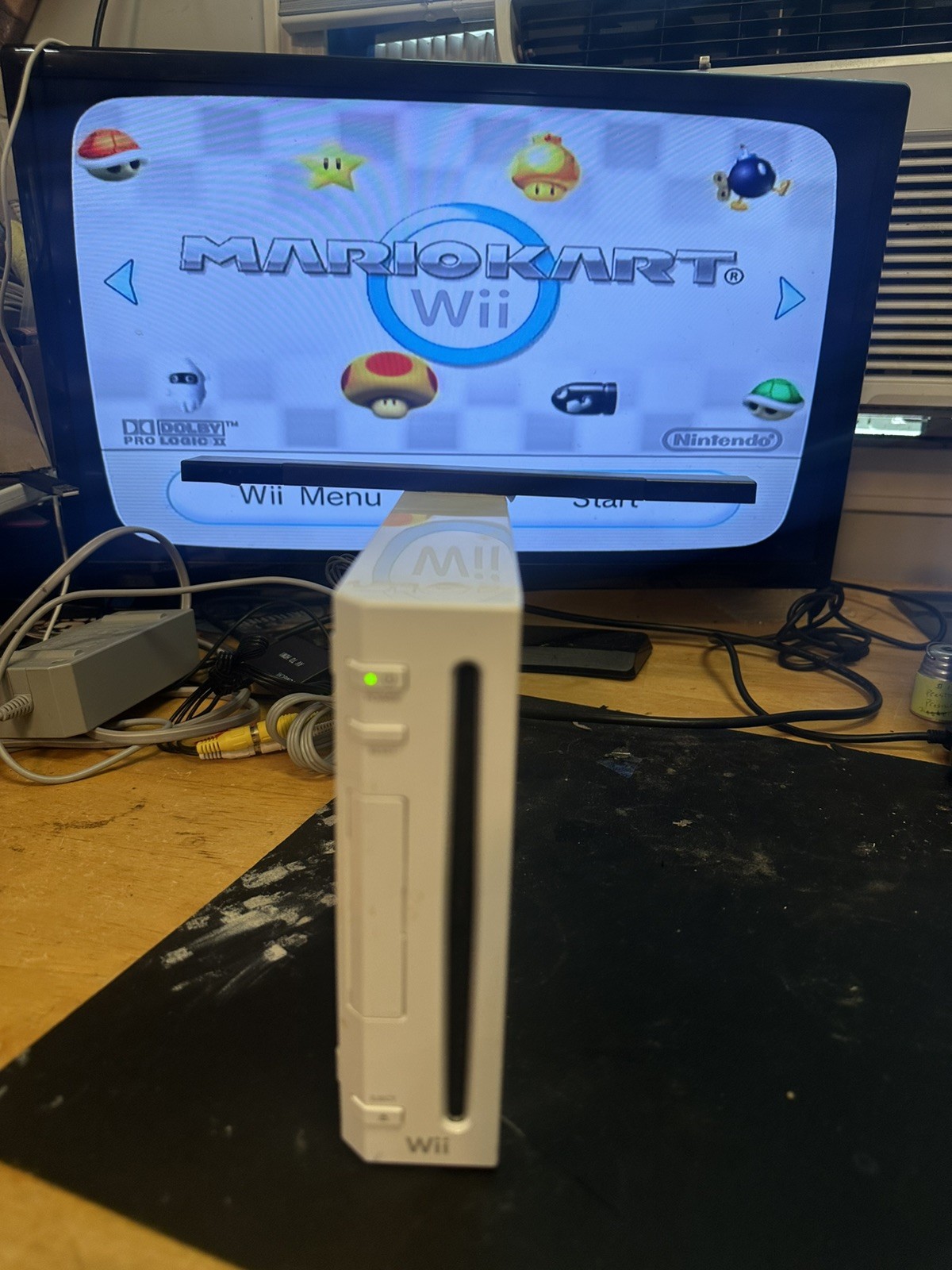 Nintendo Wii Replacement Console Only White Gamecube Compatible RVL-001 – Tested