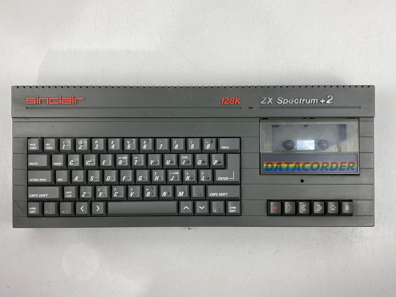 SINCLAIR ZX SPECTRUM +2 128K COMPUTER GAME VINTAGE Arabic & English
