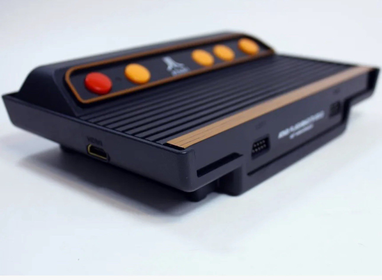 Atari Flashback 8 Gold Black Orange HDMI Home Console w/ Joysticks