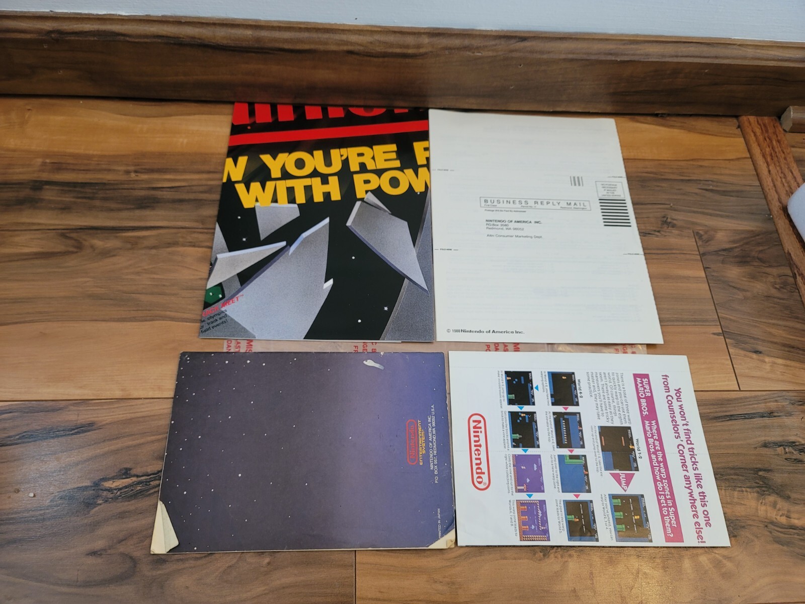 Nintendo NES Control Deck System Console CIB Complete In Box Great Shape 8