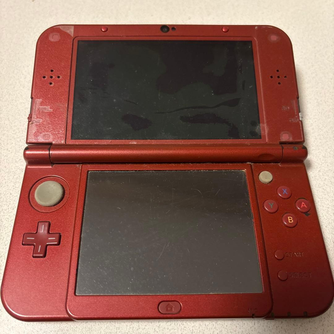 Nintendo New 3DS LL XL Metallic Red Console Japan Region NTSC-J 0218