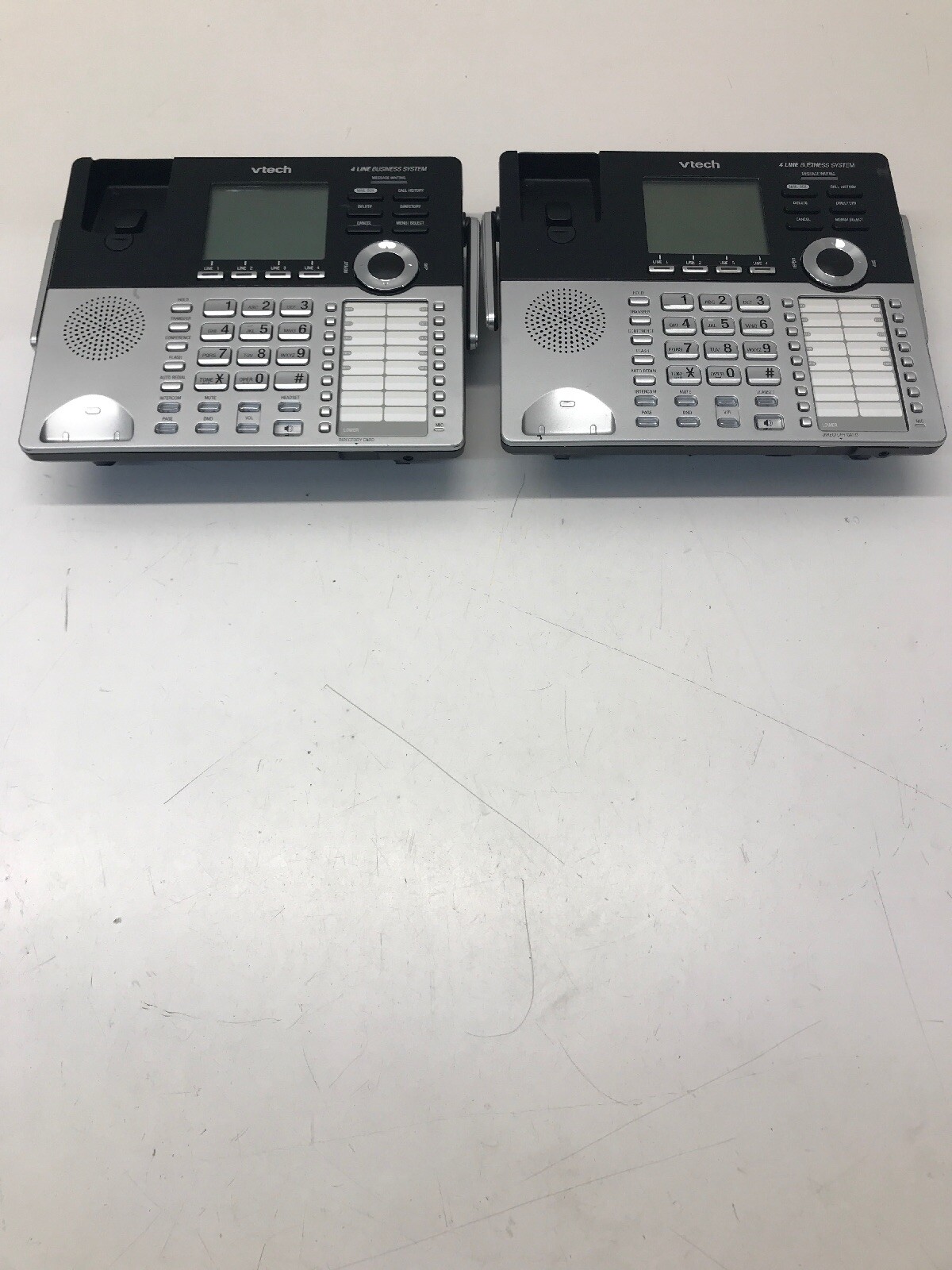 Lot Of 3 Vtech CM18445 Business System Phone Bases – As Is