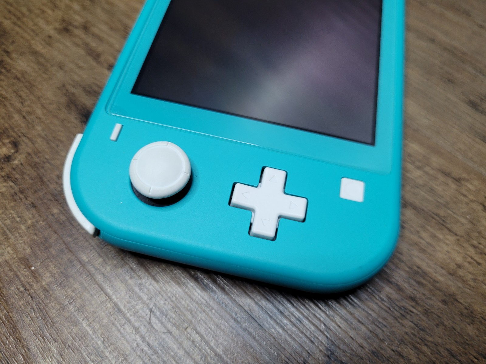 Nintendo Switch Lite Teal Turquoise Blue, OEM Charger, Case, Tested Works