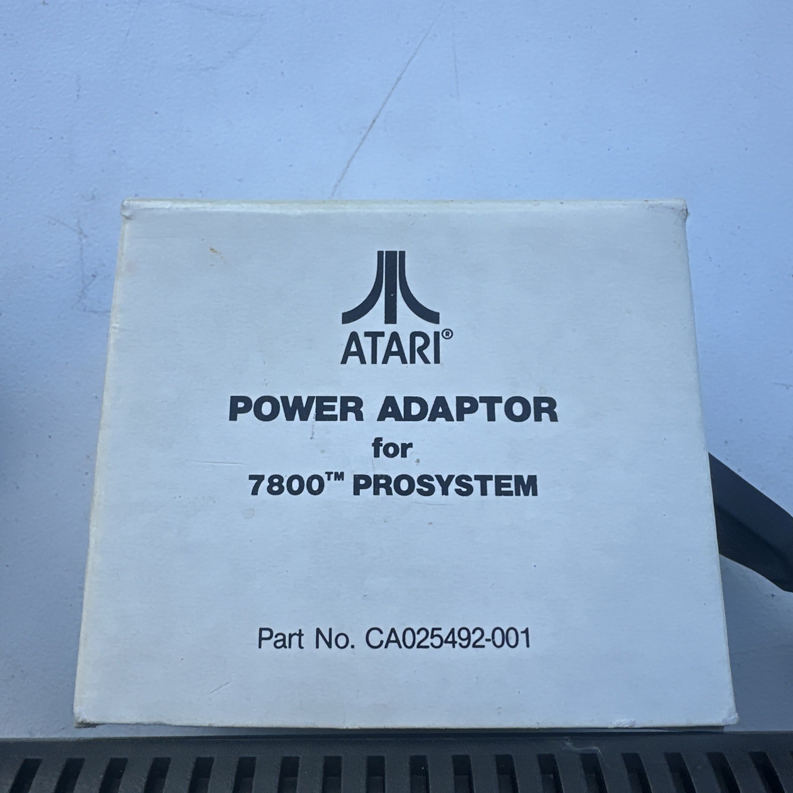 VTG Atari 7800 ProSystem Console 2 Controllers Pole Position II Tested Bundle