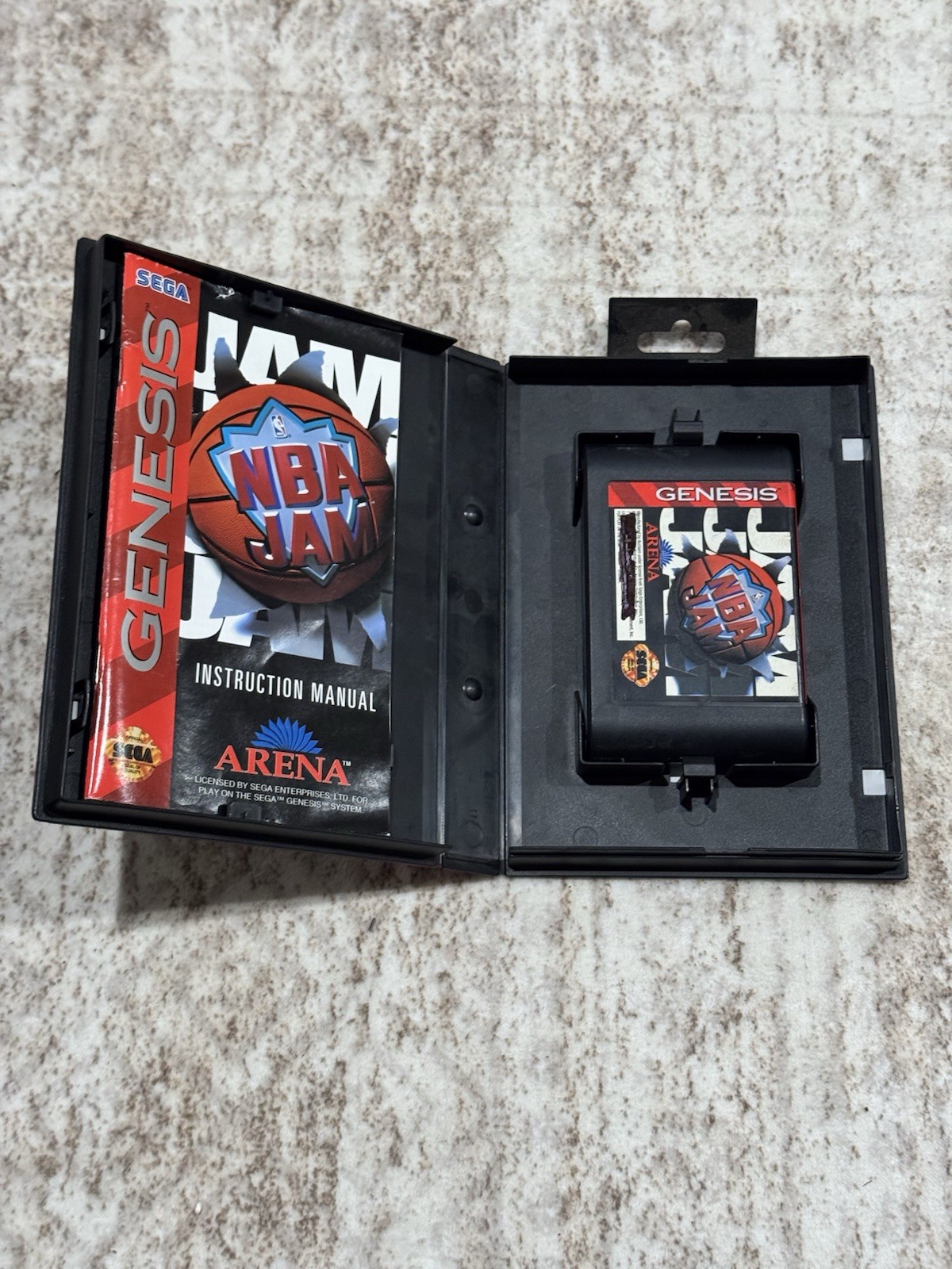 Sega Genesis Model 1 bundle w/ 2 controllers and 6 games