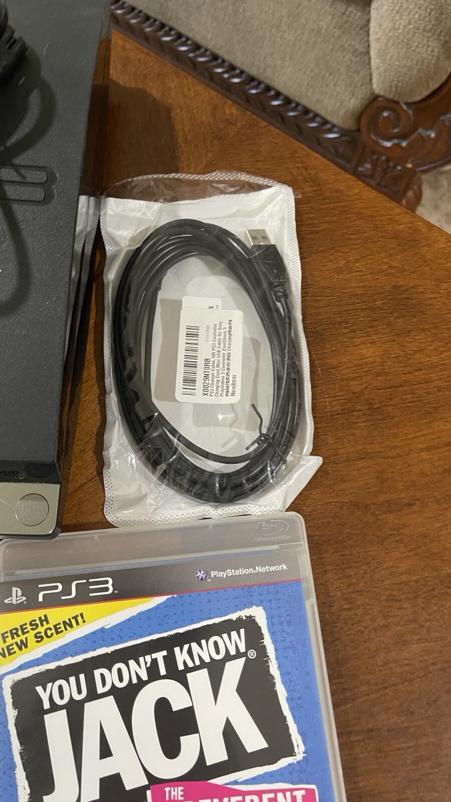 Sony PS3 CECH-2501A Console Bundle OEM Controller 3 Games HDMI Cable Tested