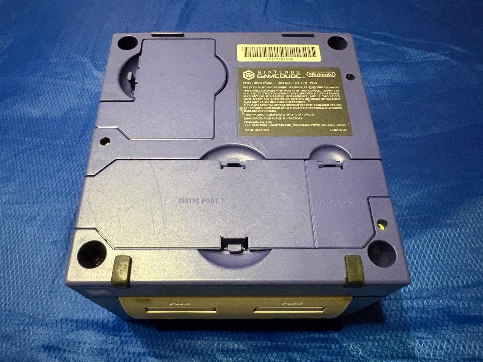 Nintendo GameCube DOL-001 Gaming System – Indigo parts or repair