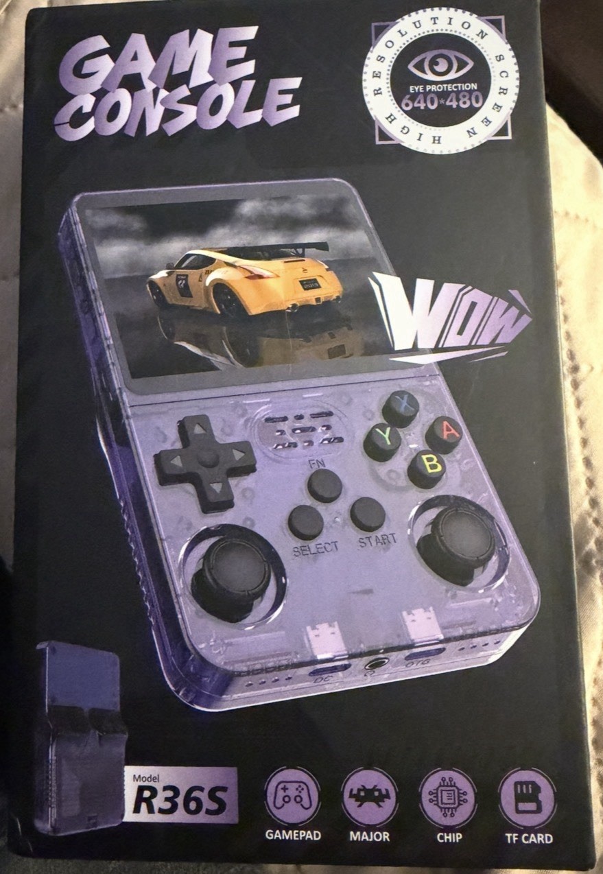 R36S Retro Handheld Game Console 64gb