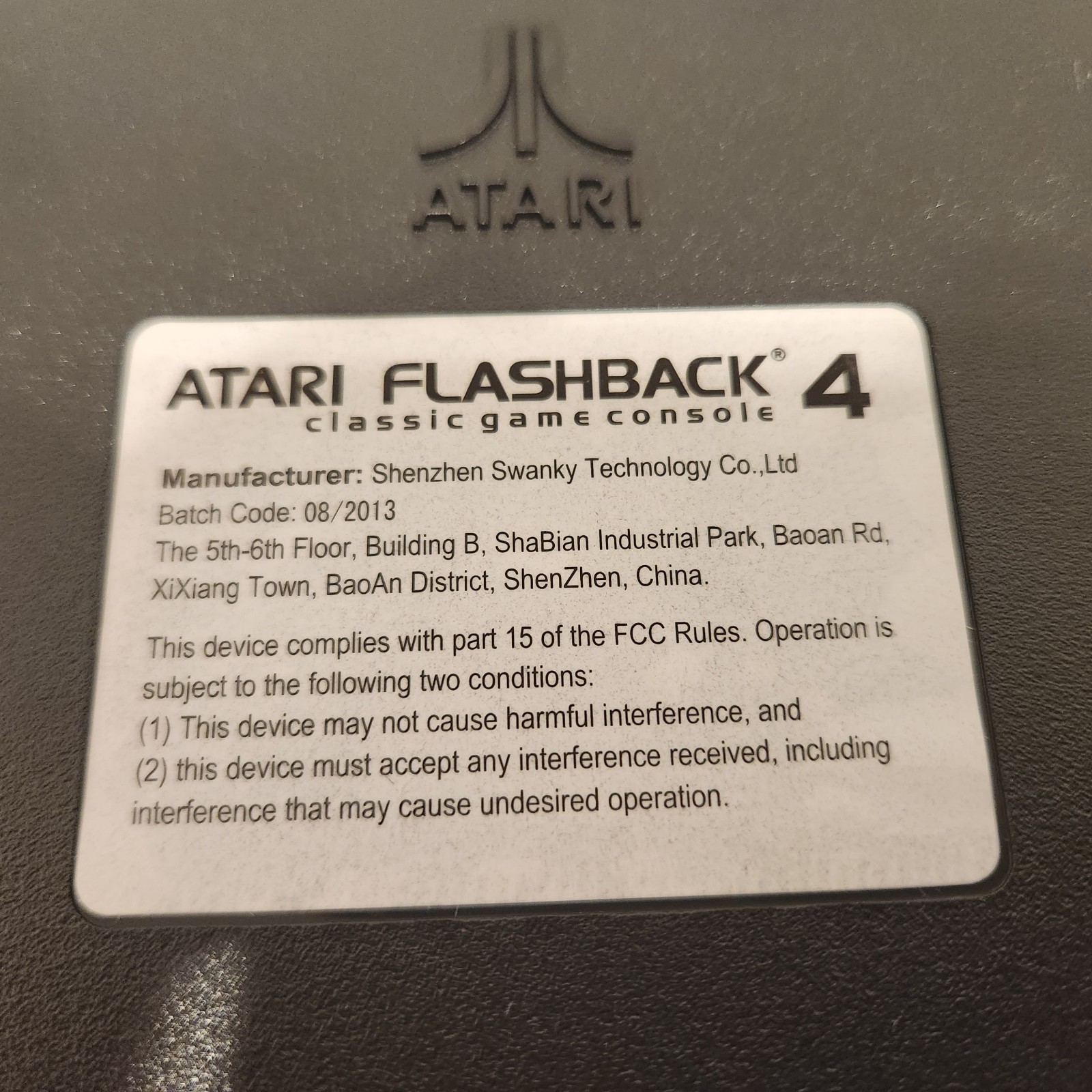 Atari Flashback 4 Classic Game Console Bundle 76 Games Sams Club w/ POSTERS EUC