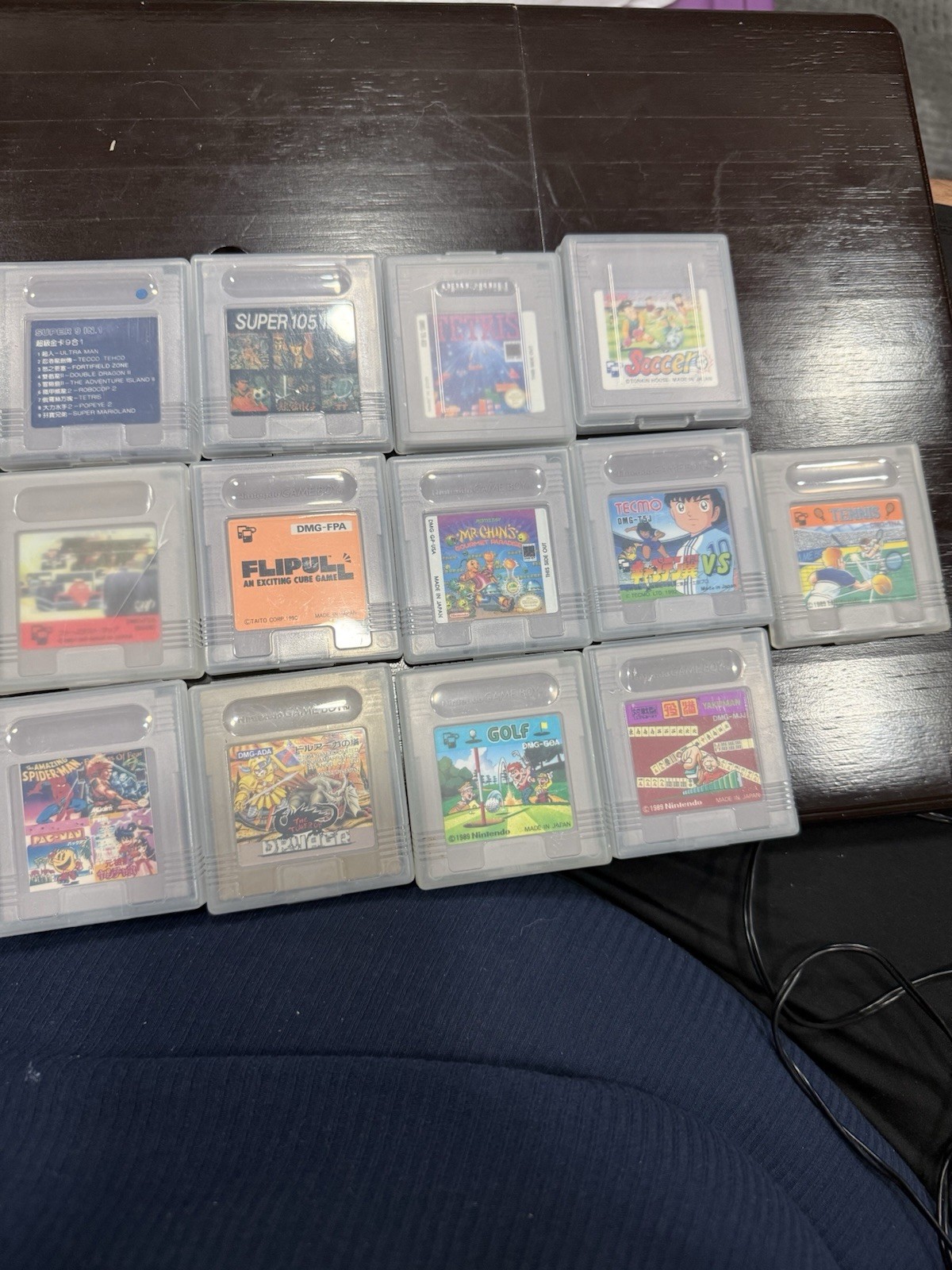 Nintendo Game Boy Handheld System – Gray And 13 Games