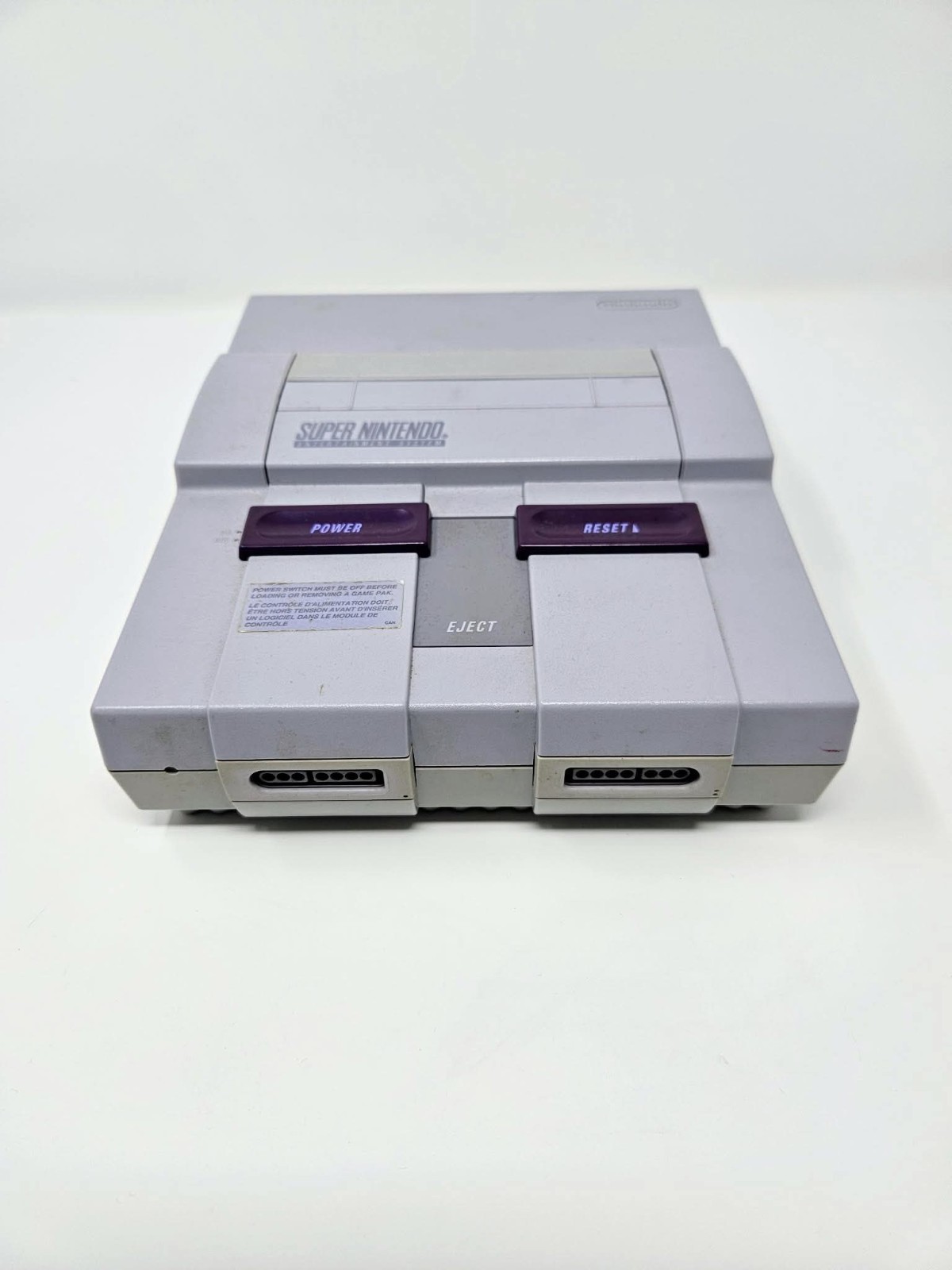Super Nintendo SNES Console Bundle w/ 6 Games – Tested Working – Great Condition