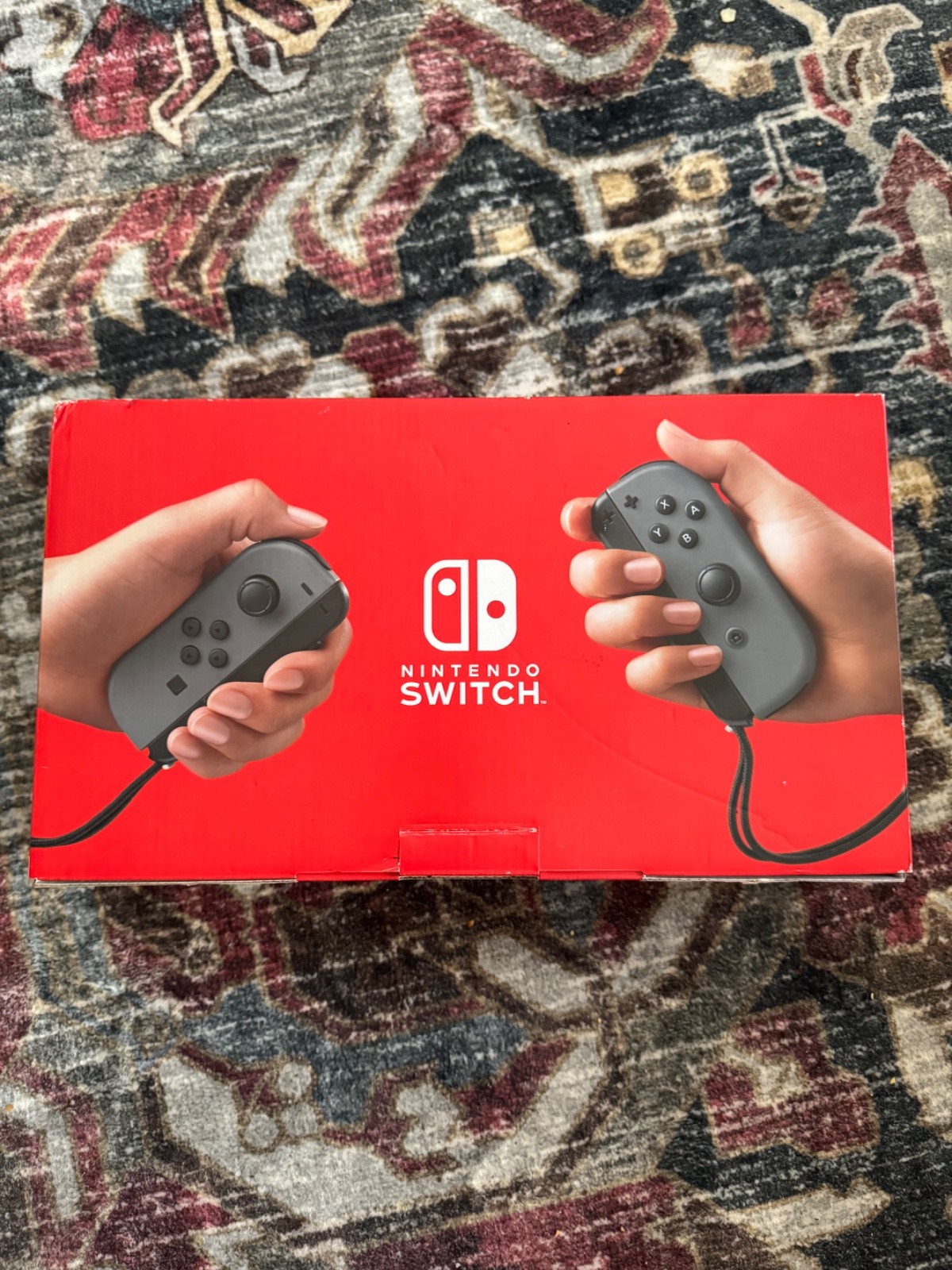 Nintendo Switch Game Console (Grey) – 32GB (Includes 128GB Micro SD Card)