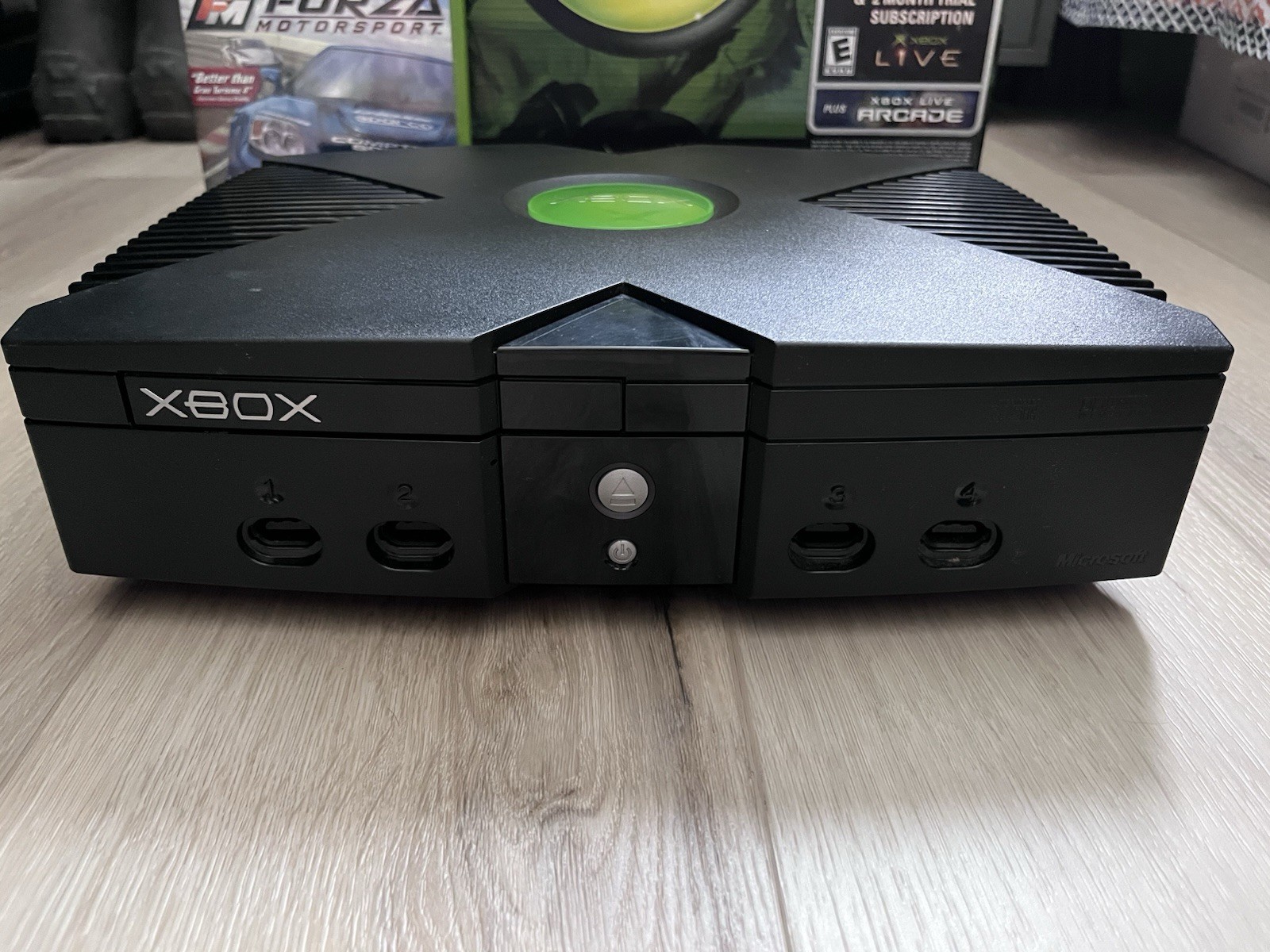 Original Xbox Gaming Console Working Condition With Original Box