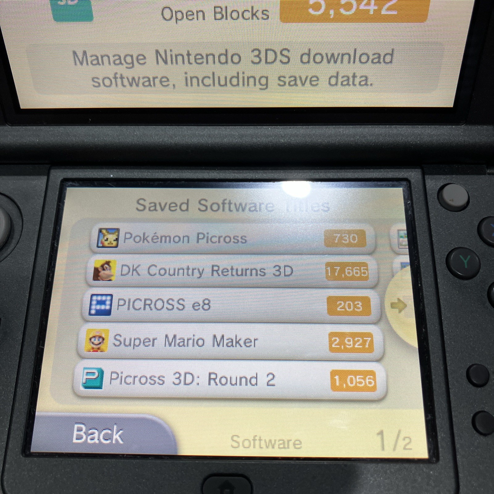 New Nintendo 3DS LL Console PLUS 11 GAMES including Super Mario Maker