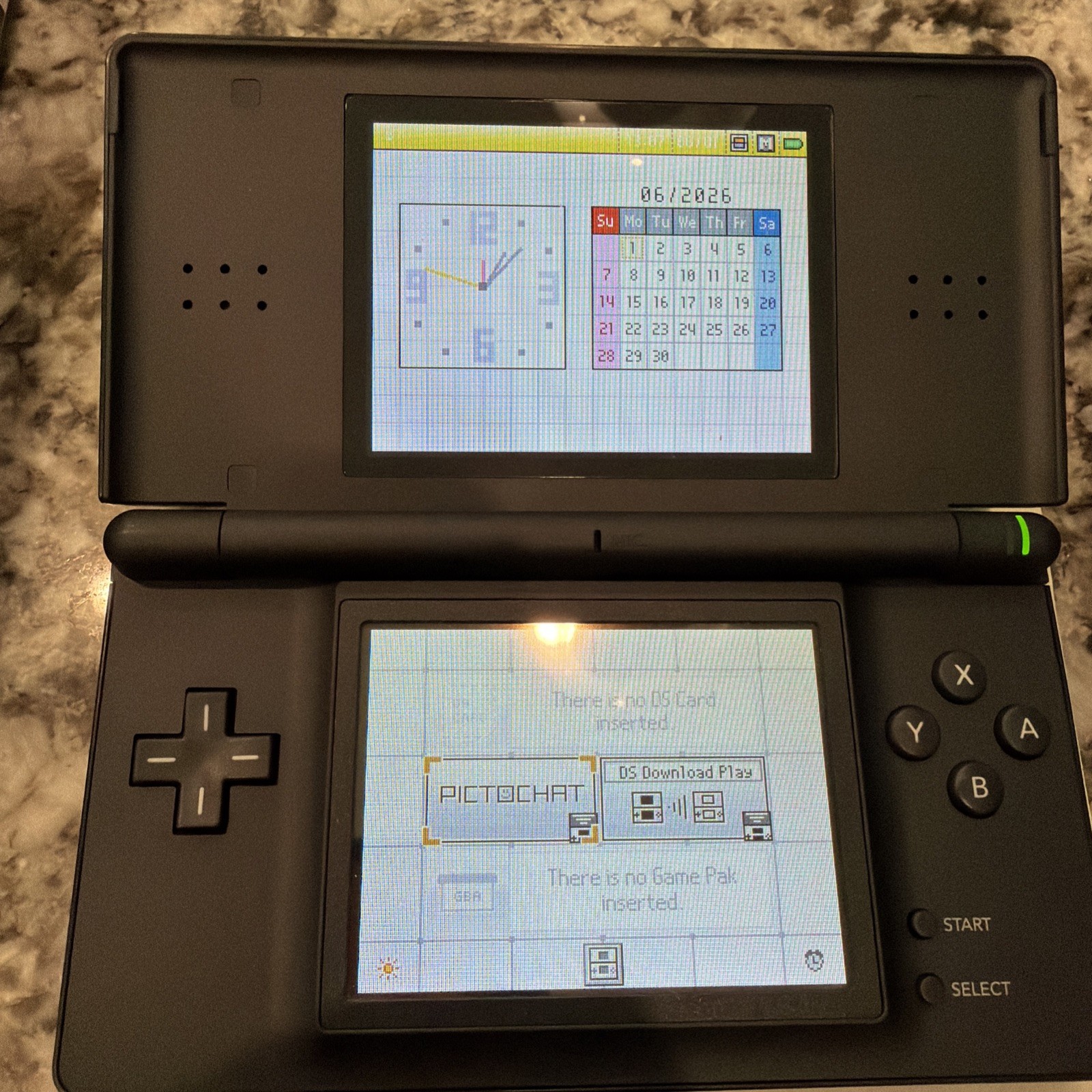 Nintendo DS Lite Handheld System – Onyx Black CIB