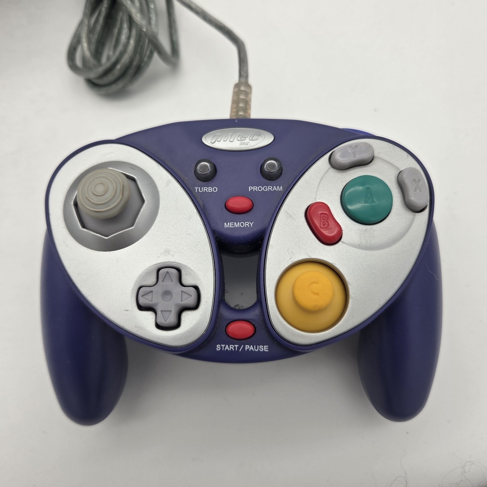 Nintendo GameCube Indigo DOL-001 Console Bundle W/ Cords And Controller – Tested