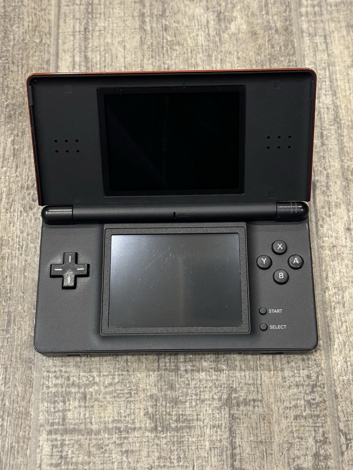 Nintendo Ds Lite Crimson 2 Tone Red Black