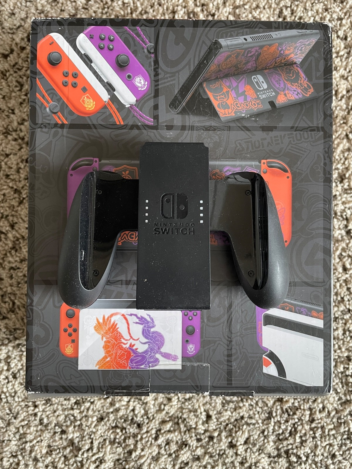 Nintendo Switch OLED + Pokemon Scarlet & Violet Edition Dock [READ DESCRIPTION]