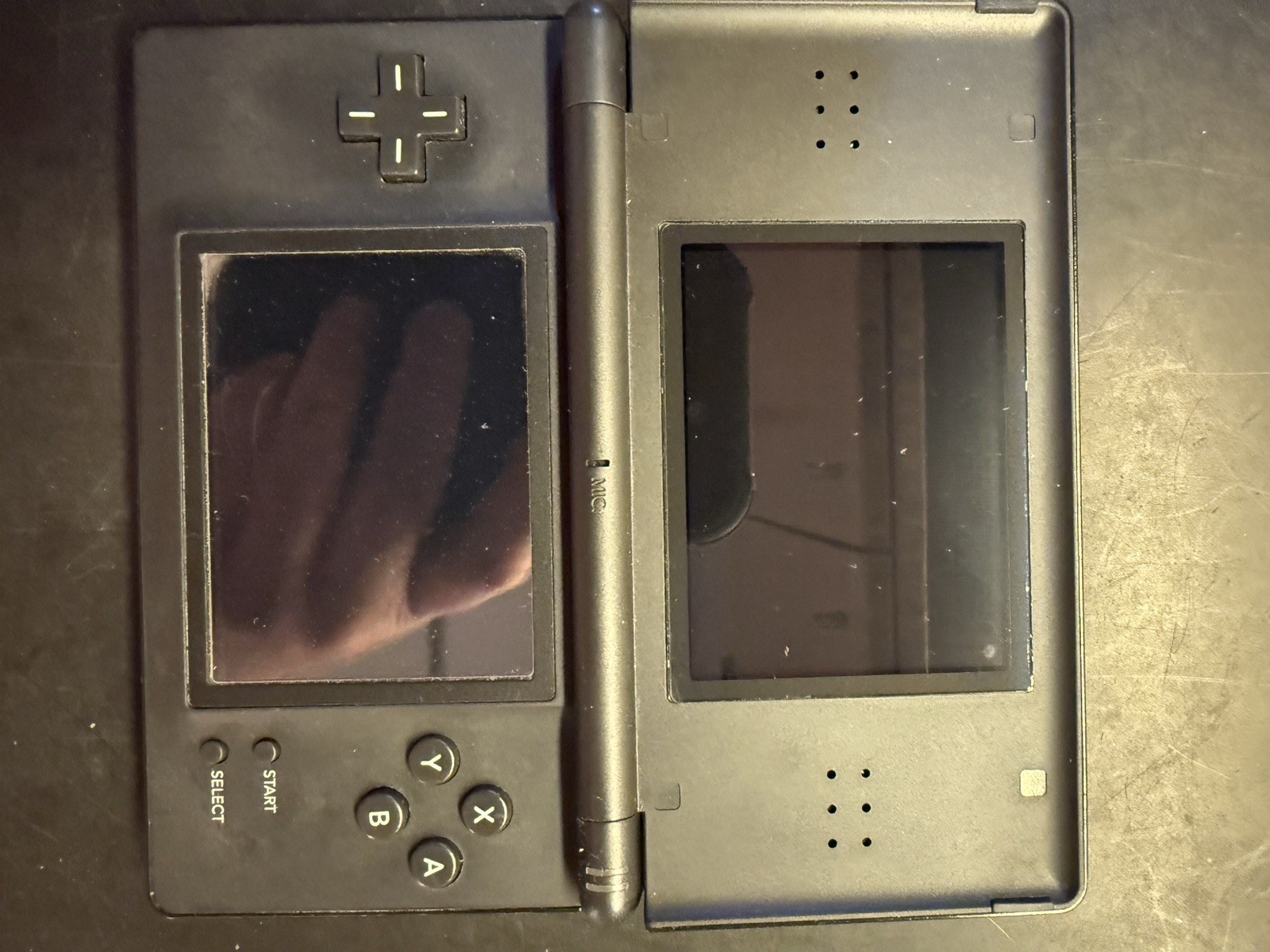 Nintendo DS Lite Handheld System w/ Box Charger & Manual – Black – Excellent CIB