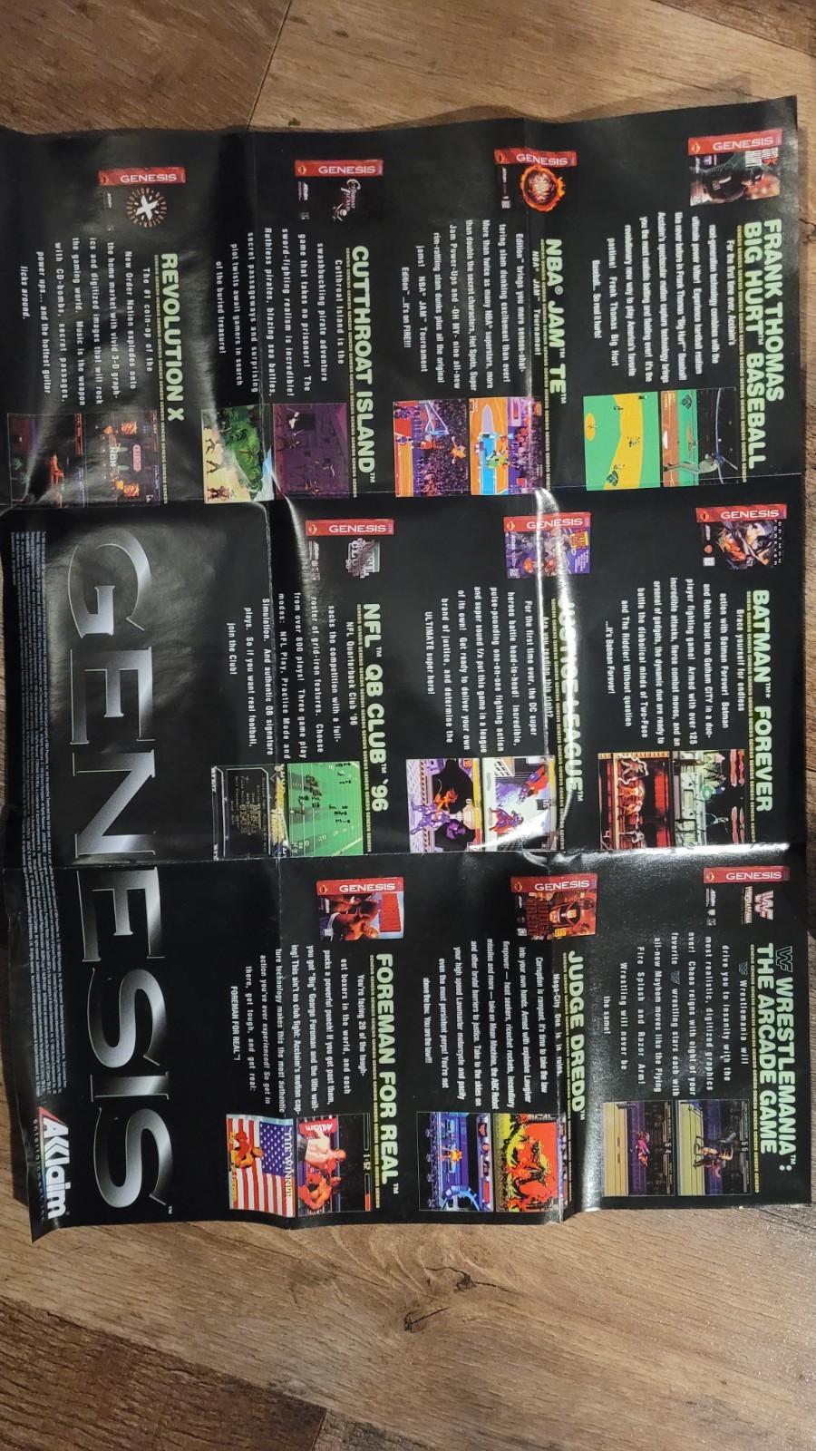 Sega Genesis Console Bundle (Working)