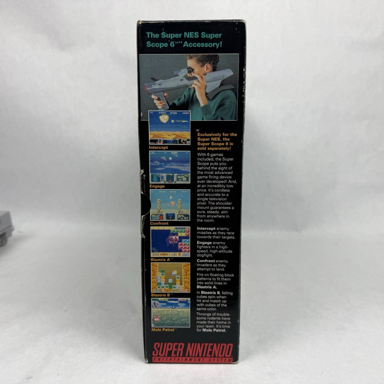 Super Nintendo System SNES Super Set Complete w/Box & Manual TESTED