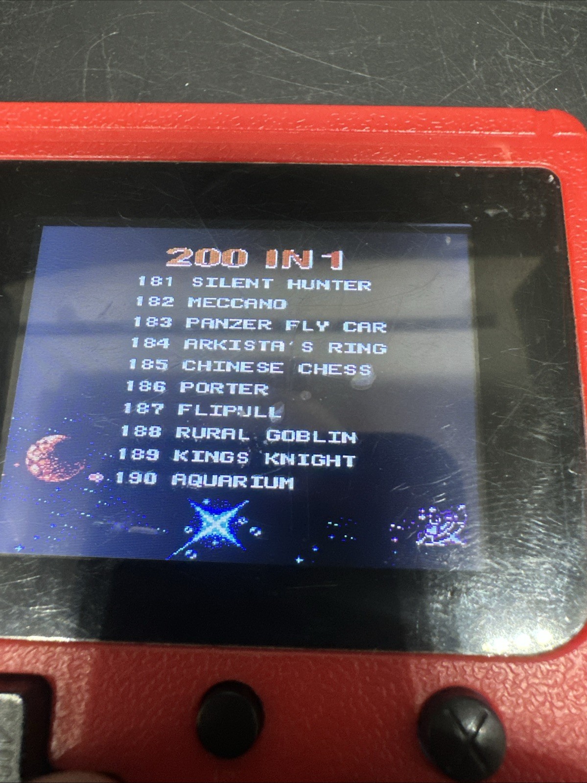 Merkury MI-PGC01 LCD Handheld Video Game System Backlit 200+ Games