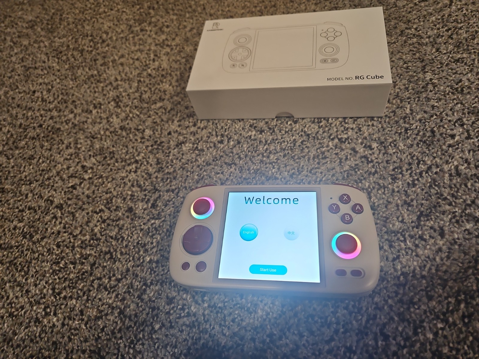 Anbernic RG Cube Handheld Game Console